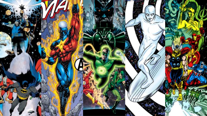 7 grandes sagas cosmiques Marvel et DC à lire ou relire