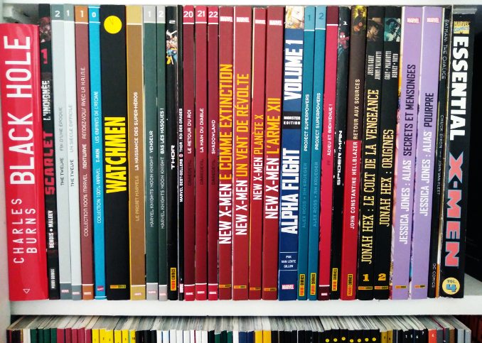 Comment classer ses comics dans sa bibliotheque ou ses box