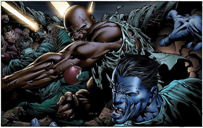 coups de poings fracassants comics Marvel DC