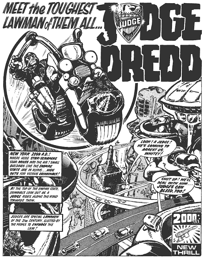 Judge Dredd les affaires classée