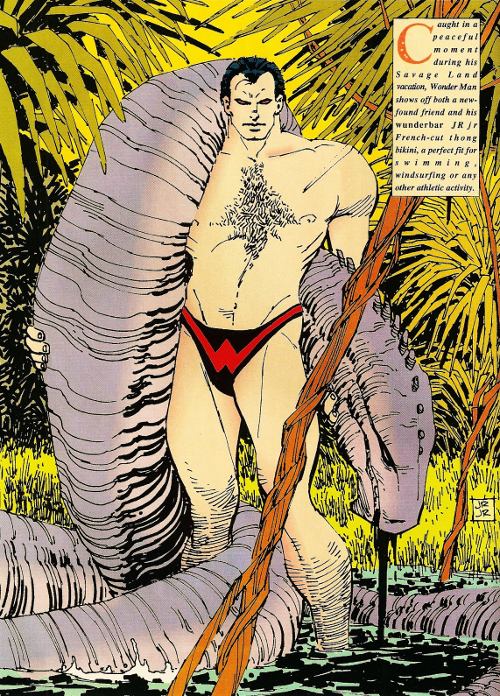 Quand les artistes Marvel dessinaient les super-héros… en maillots de bain !