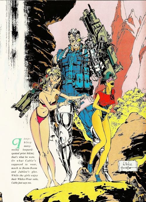 Quand les artistes Marvel dessinaient les super-héros… en maillots de bain !