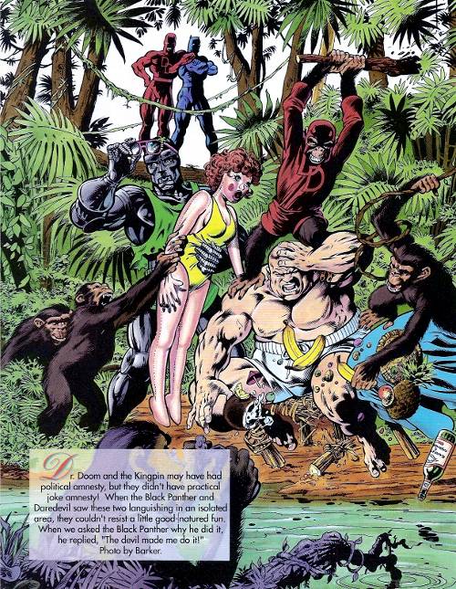 Quand les artistes Marvel dessinaient les super-héros… en maillots de bain !