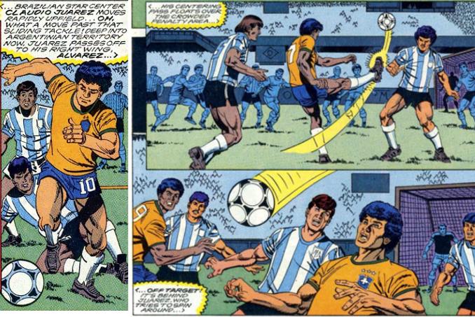 personnages de comics qui jouent au foot [Spécial Coupe du Monde]