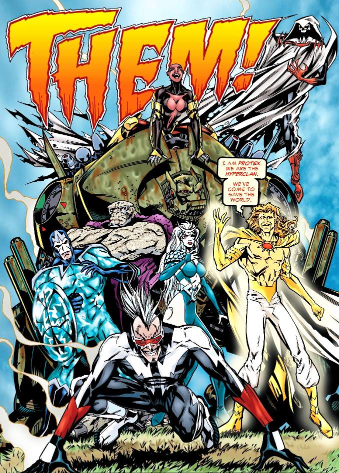 personnages de comics venus de Mars