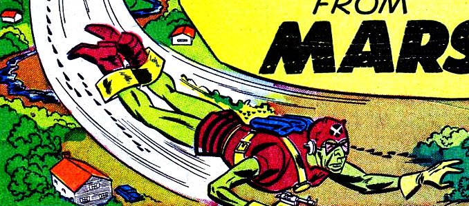 personnages de comics venus de Mars