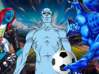 18 super-héros bleus aux couleurs de l’Équipe de France