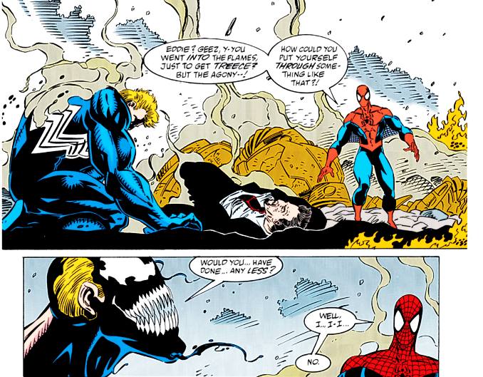Venom face à 5 symbiotes dans Lethal Protector !