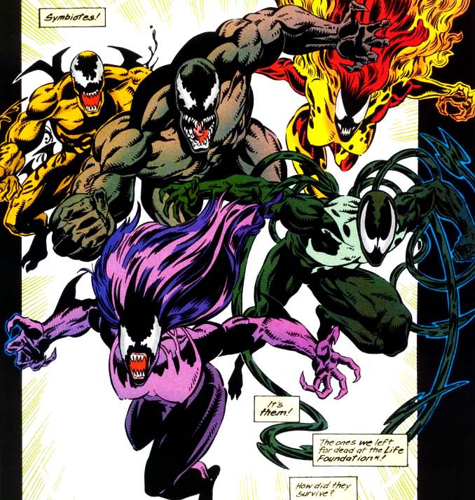 Venom dans la suite de Lethal Protector [Venom : Separation Anxiety]