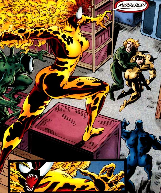 Venom dans la suite de Lethal Protector [Venom : Separation Anxiety]