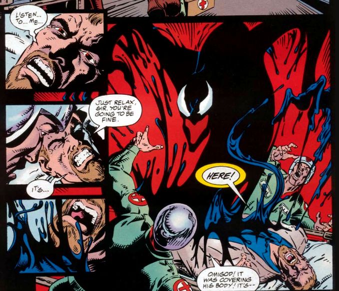 Venom dans la suite de Lethal Protector [Venom : Separation Anxiety]