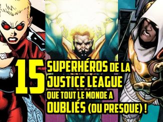 superheros oubliés de la Justice League