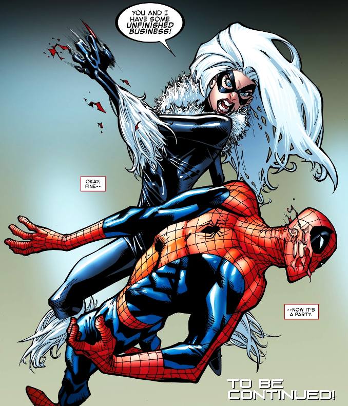 Chatte noire Spider-Man
