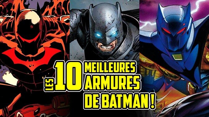 Batman armure costume