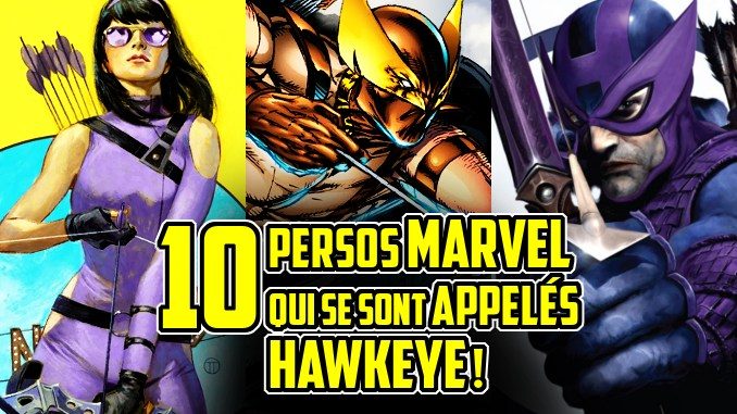 persos appelés Hawkeye