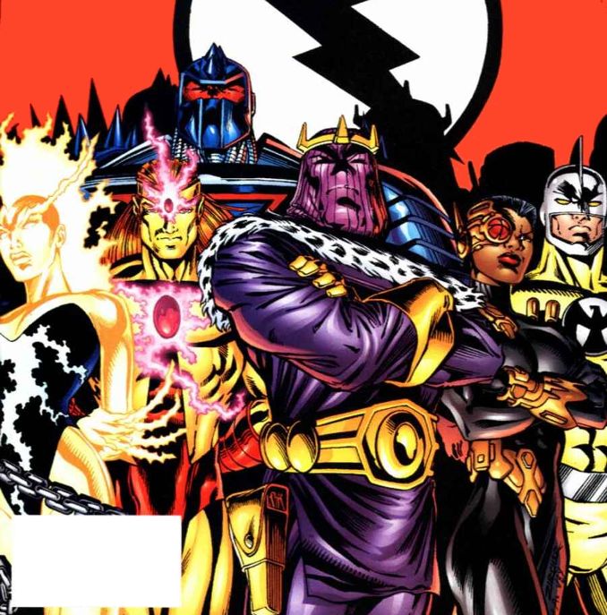 équipe Thunderbolts contre terre