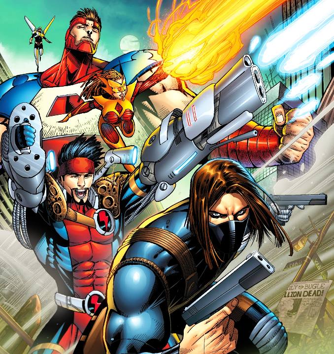 équipe Thunderbolts soldat de l'hiver