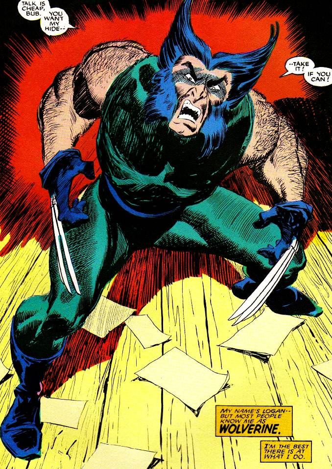 looks Wolverine ninja noir