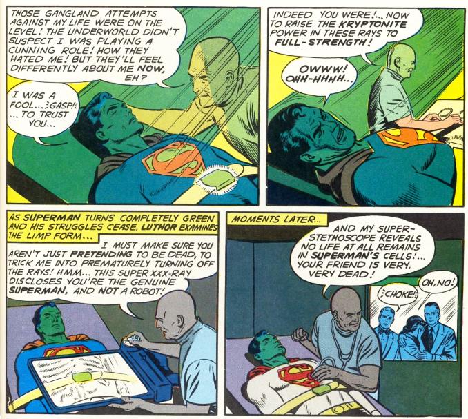 superman vaincu lex luthor
