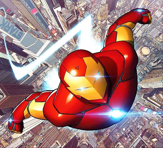 personnages Marvel préférés iron man