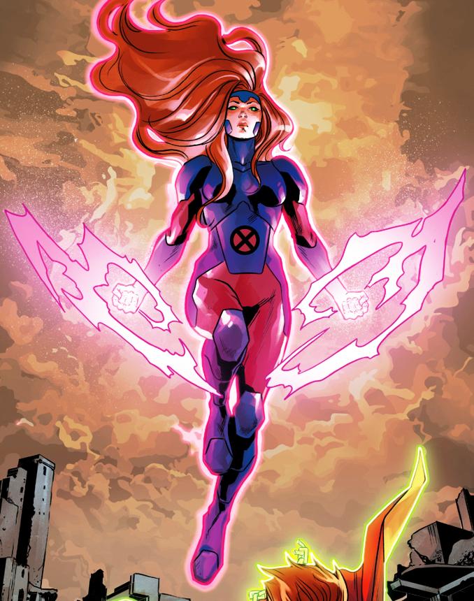 personnages Marvel préférés jean grey