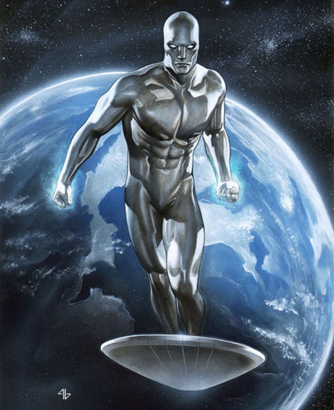 personnages Marvel préférés siver surfer