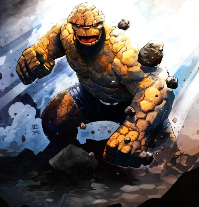 personnages Marvel préférés la chose