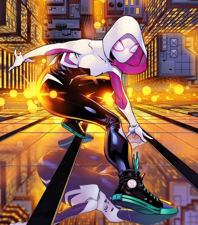 personnages Marvel préférés spider gwen
