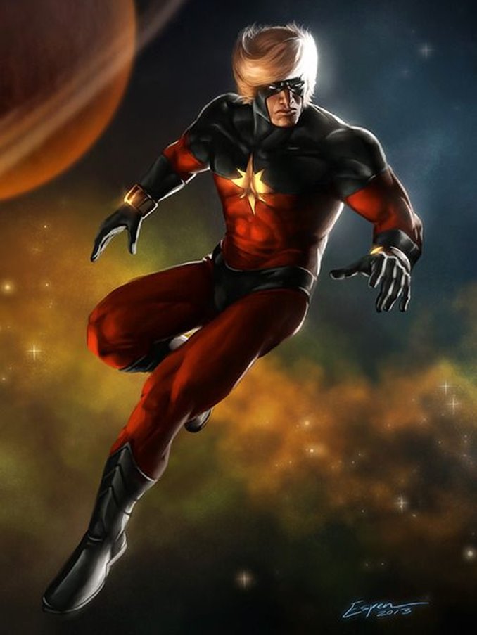 personnages Marvel préférés captain marvel