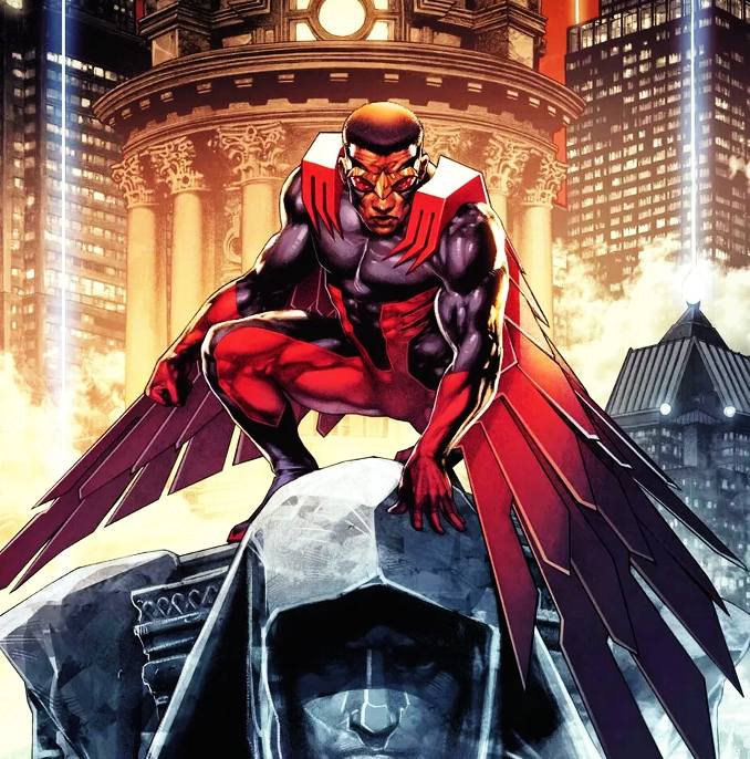 personnages Marvel préférés faucon