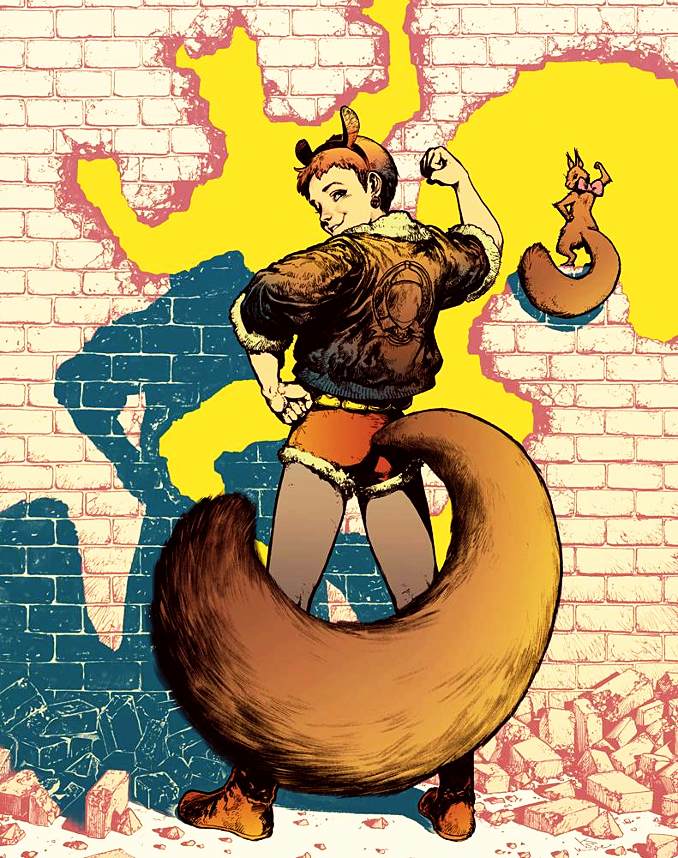 personnages Marvel préférés ecureillette