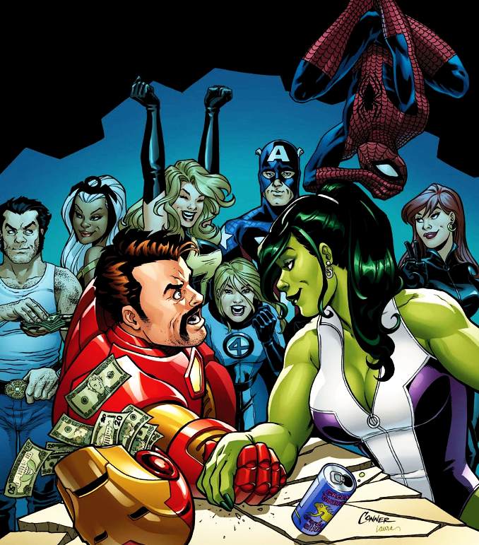 héros Marvel Comics sous-estimés miss hulk jennifer walters