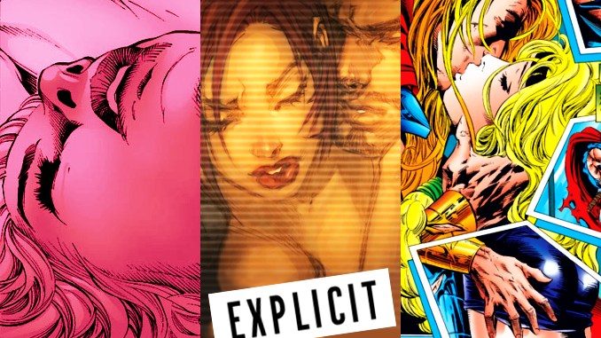 comics erotiques marvel dc