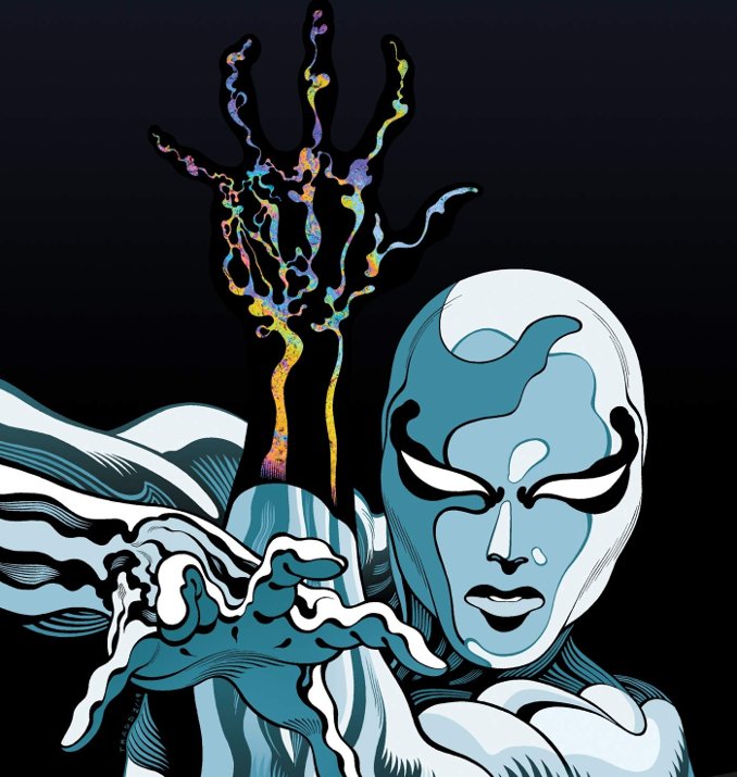 sélection budget comics 70 euros février 2020 silver surfer black