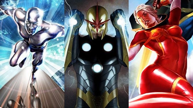 persos cosmiques marvel mcu