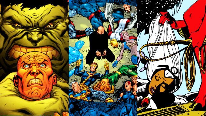 X-men vaincus battus