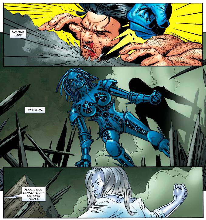 X-men vaincus battus