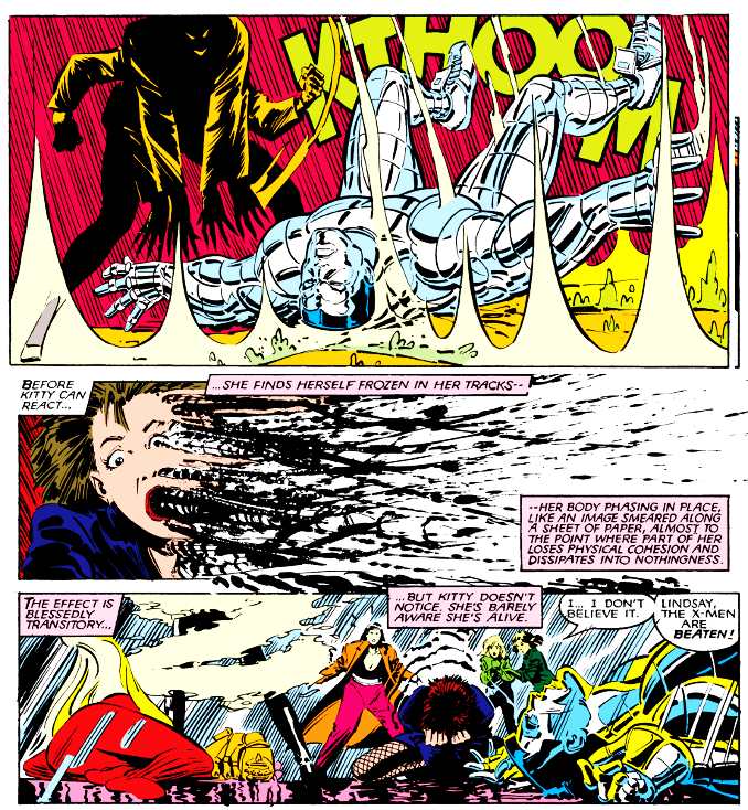 X-men vaincus battus