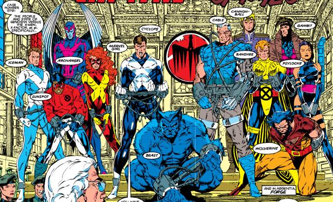 X-men vaincus battus