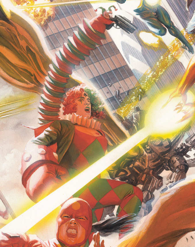 harlequin Kingdom Come Alex Ross Kurt Busiek