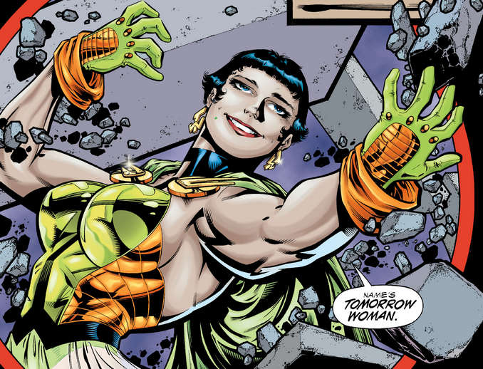 Grant Morrison Howard Porter JLA Tomorrow Woman
