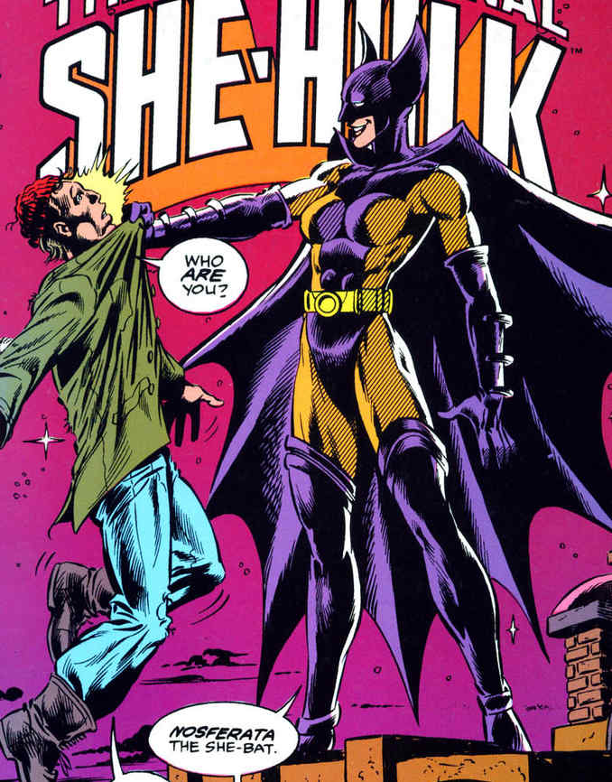 Steve Gerber Bryan Hitch She Hulk Nosferata