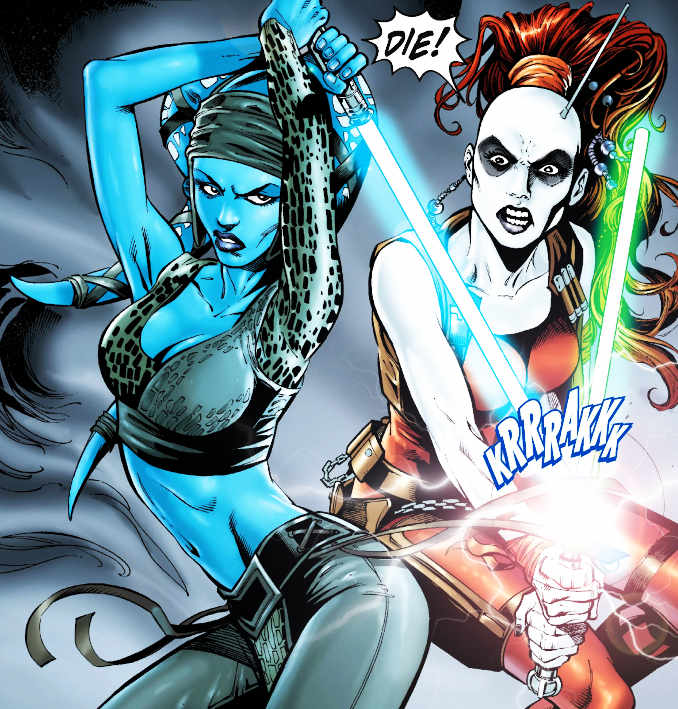 sexy Star Wars aayla secura