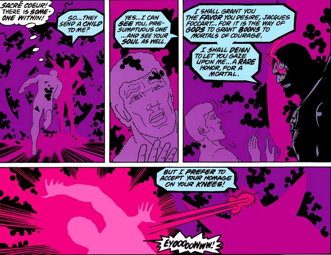 Invisible Kid vs Darkseid