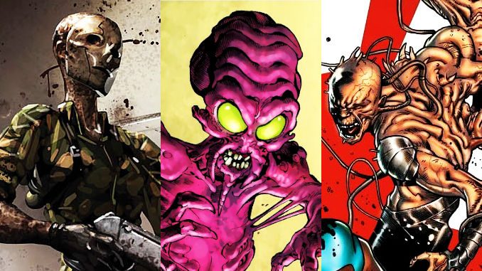 X-men vilains oubliés monstrueux