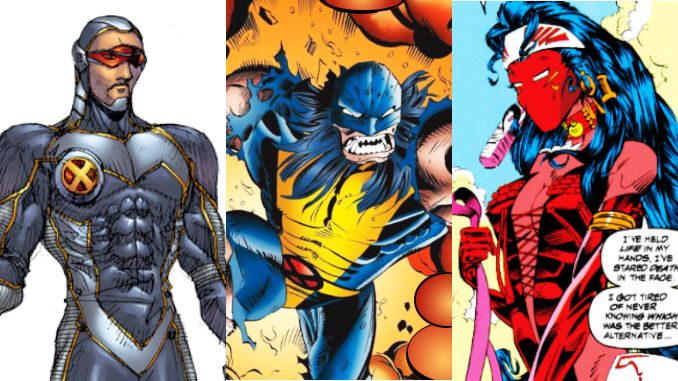 comics X-Men costumes