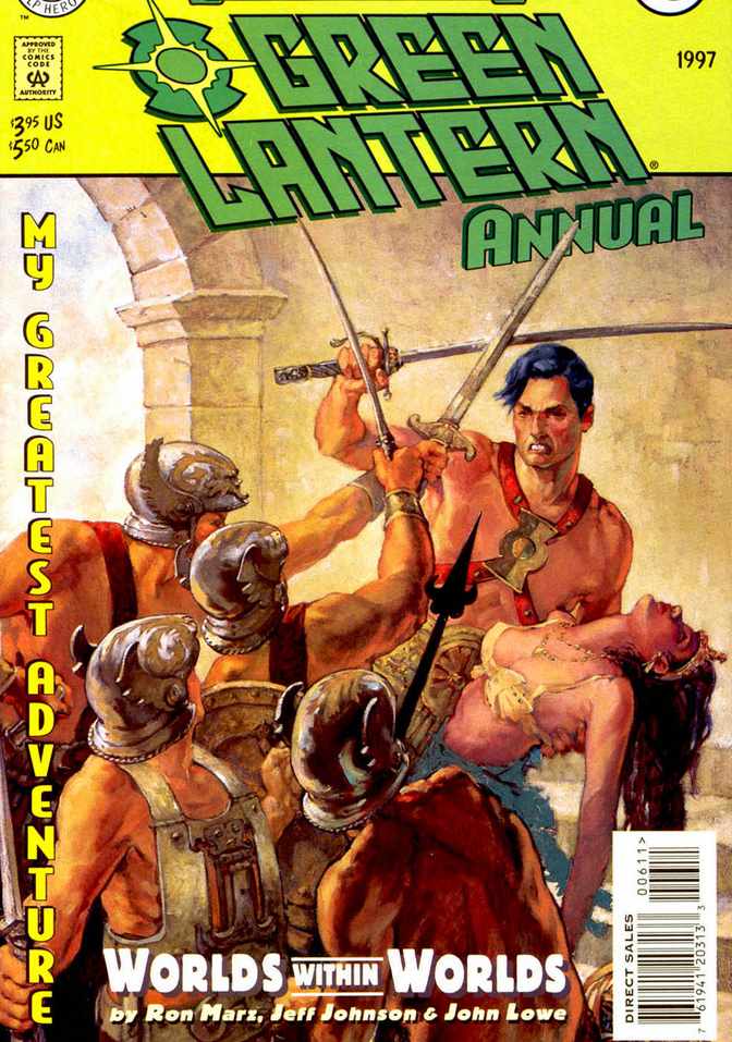 Pulp Heroes Green Lantern John Carter Warlord
