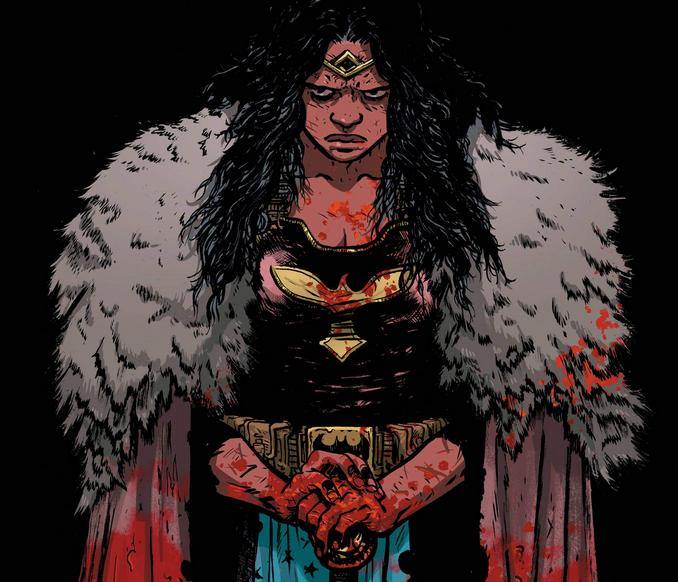 wonder woman dead earth
