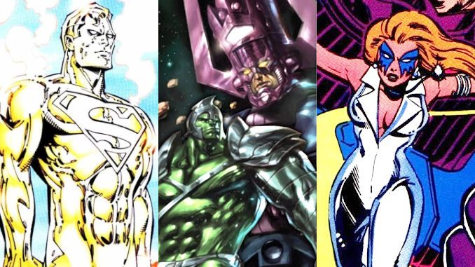 heraut galactus hulk dazzler superman