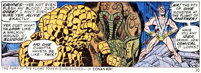 retro comics marvel two in one 1